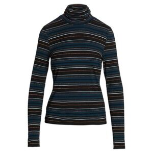$248 New VERONICA BEARD Audrey Turtleneck in Black Multi Sz S